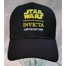 Preowned Star Wars Invicta Watch Limited Editions One Size Strapback Black Hat  eb-25874605